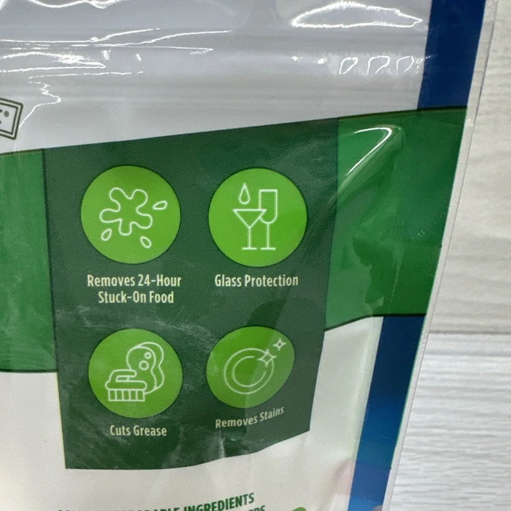 MELALEUC Diamond Brite Auto Dishwasher Detergent 30 Pack‎ Chlorine-Free EXP 7/25